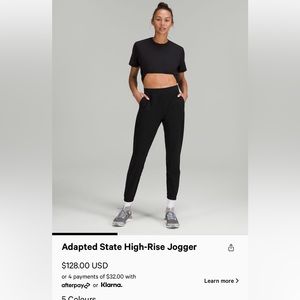 Lululemon Adaptive state joggers
